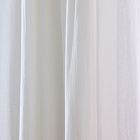 Pleated European Flax Linen Light-Filtering Curtain