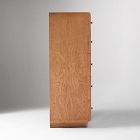 Pierce &amp; Ward Burl Wood 5-Drawer Dresser (36")