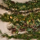 Faux Berries &amp; Cream Garland