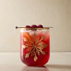 Etched Snowflake Glassware Sets