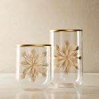 Etched Snowflake Highball Glass Sets