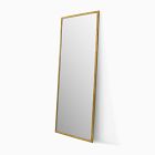 Scallop Metal Floor Mirror