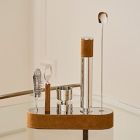 Leather-Wrapped Barware Collection
