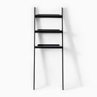 Shaped Wood Over-The-Toilet Ladder