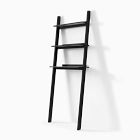 Shaped Wood Over-The-Toilet Ladder