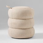 Lumi Upholstered Storage Side Table