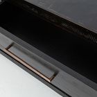 Alexa Burnished Pedestal Console (60&rdquo;)
