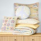 Flower Field Cotton Voile Quilt &amp; Shams