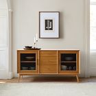Mid-Century Glass Buffet (58")
