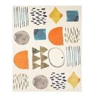 Watercolor Exploration Low Maintenance Performance Rug