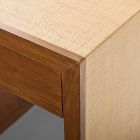 Baldwin Raffia Storage Side Table (18")