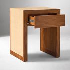 Baldwin Raffia Storage Side Table (18")