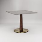 Claire Restaurant Square Dining Table - Quartz