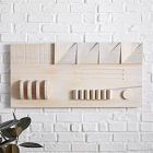 Hand Cut Wood Dimensionl Wall Art by Diego Olivero