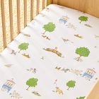Lawn Pawty Crib Fitted Sheet