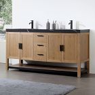 Whitby Double Bathroom Vanity (60"&ndash;72")