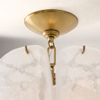 Ricci Glass Flush Mount (18.5")