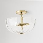 Hari Glass Flush Mount (14")