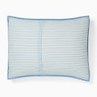 Modern Stripe Reversible Cotton Quilt &amp; Shams