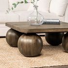 Katana Solid Wood Square Coffee Table (40")