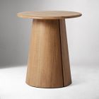 Anton Solid Wood Round Side Table (20")