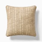 Coastal Netted Jute Pillow Cover