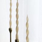 Double Twist Taper Candles (Set of 6)