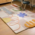 Eva Chen Playful Shapes Wool Rug