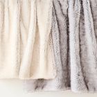 Faux Fox Fur Throw