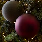 Large Glass Ball Ornament (Set of 4) - Jewel Tones