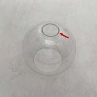 Open Box: Sculptural Glass Shade, Globe Mini (6.5") - Clear