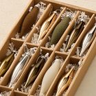 Small Glass Marquise Ornaments (Set of 25) - Neutral