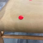 Open Box: Eindhoven Dining Chair - Ludlow Leather Cumin, Blonde