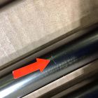 Open Box: Low Profile Adjustable Curtain Rod (108"-144") - Dark Bronze