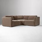 Leif Modular 3-Piece Curved Wedge Chair Sectional (89")