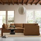 Maud Slipcover 3-Piece L-Shaped Sectional (119")