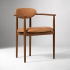 Edison Leather Dining Arm Chair