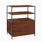 Industrial Solid Wood Modular Storage Console (24.5")