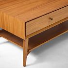 Mid-Century Storage Coffee Table (47.5")