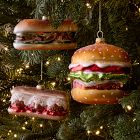 Glass Hamburger Ornament