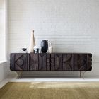 Pictograph Solid Wood Media Console (68"&ndash;84")