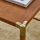 Arnet Solid Wood and Glass Nesting Side Tables (18"&ndash;24")