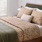 Wavy Ikat Pillow Cover