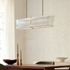 Citrine Glass Chandelier (36")