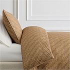 Diamond Lattice Floral Duvet Cover &amp; Shams