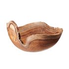 Takara Teak Wood Live Edge Bowl