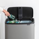 Brabantia Bo Touch Trash Can (Dual 8 Gallon)