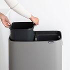 Brabantia Bo Touch Trash Can (Dual 8 Gallon)