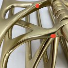 Open Box: Art Deco Menorah - Antique Brass