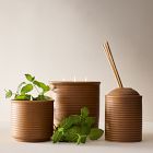 Garden Homescent Triple Wick Candle - Jasmine &amp; Mint